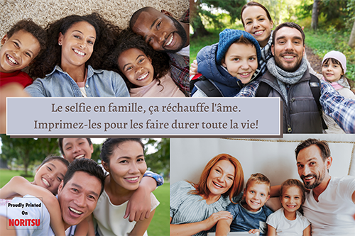 Selfie en famille